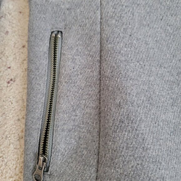 Kristen Blake Moto Wool Zip Jacket - Picture 3 of 5